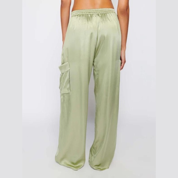 NWT Light Green Olive Oil Romeo Pants Size XS, S, L - Picture 6 of 9
